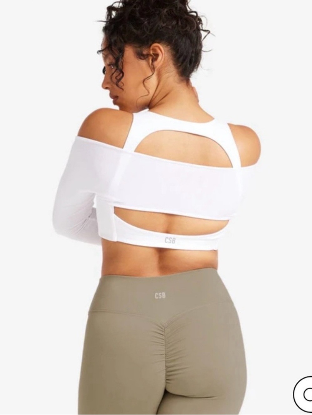 Crop Shop Boutique White Long Sleeve Shrug - Picture 4 of 5